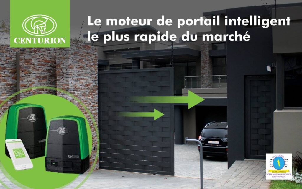 installation portail motorisé sécutronic