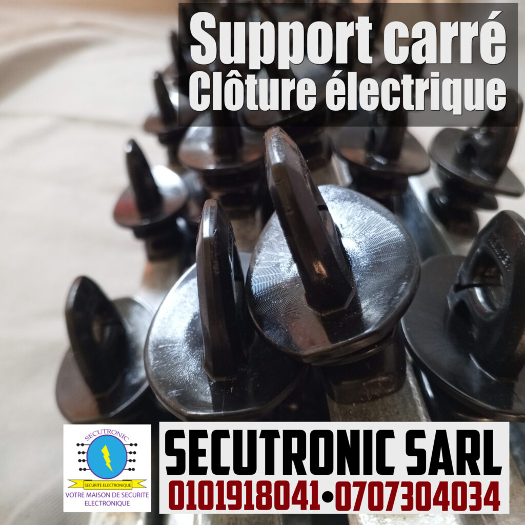 Support carré 8 lignes